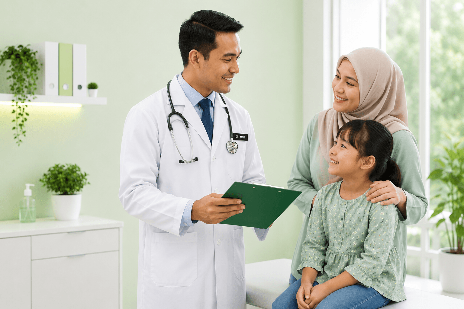 A DSN Pharma pharmacist consulting with a customer