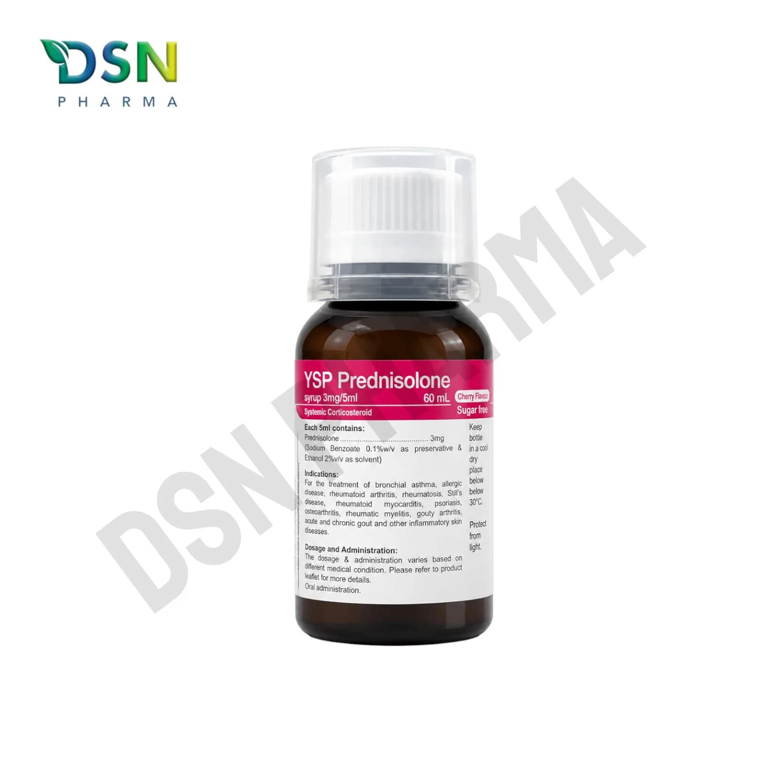 PREDNISOLONE SYRUP 3MG/5ML 60ML