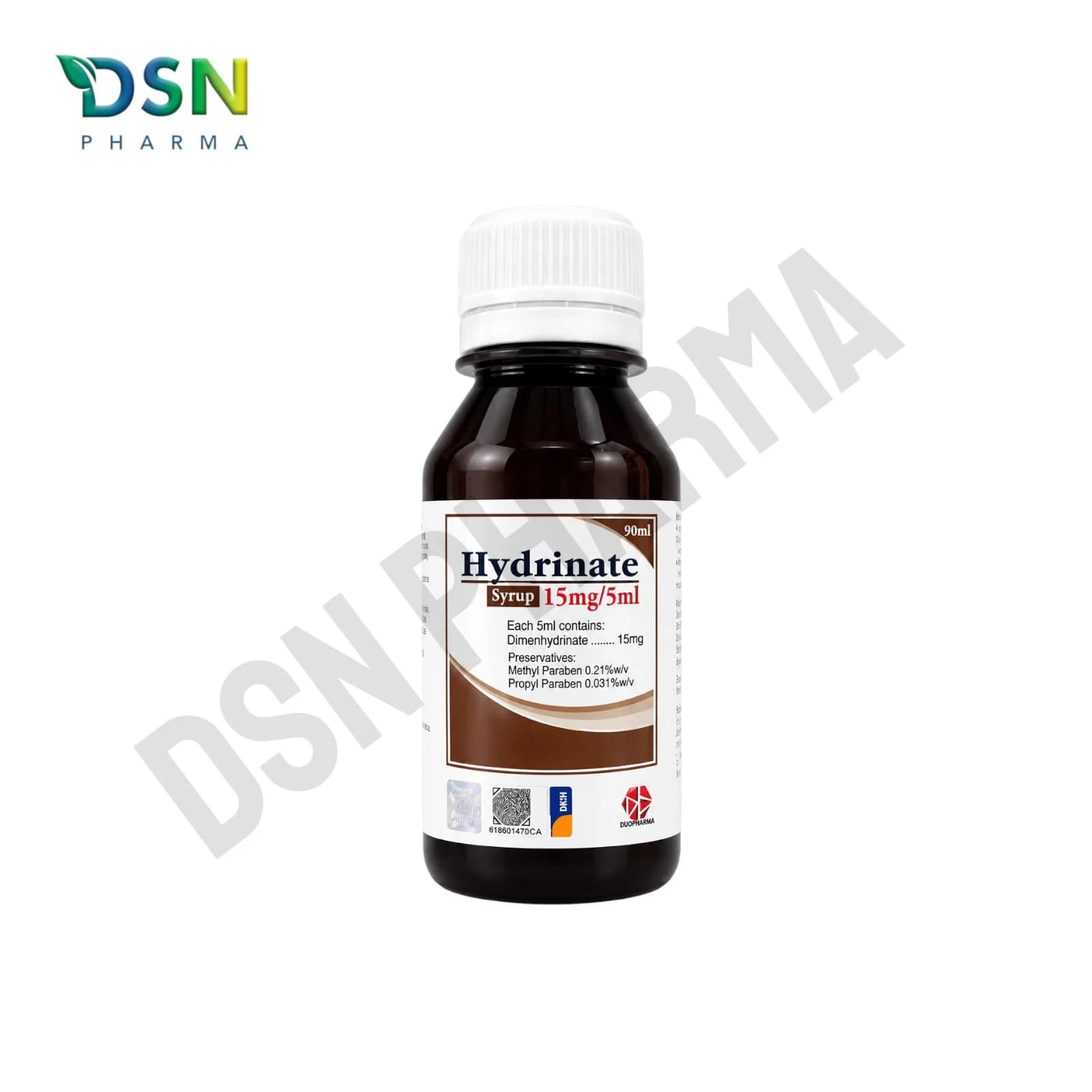 HYDRINATE 15MG/5ML SYRUP 90ML